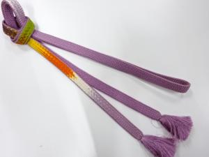 正絹　手組帯締め